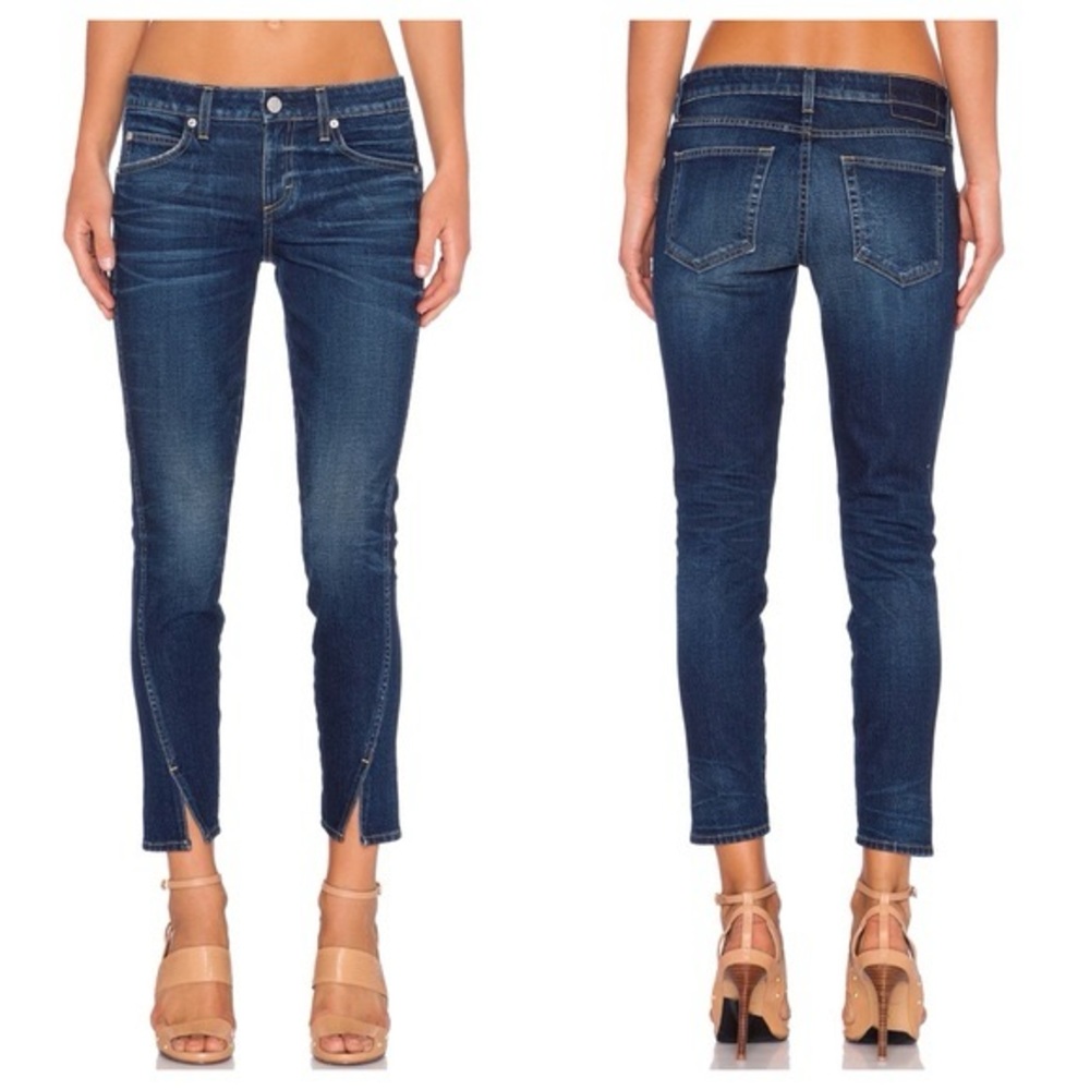 Amo Twist denim in True Blue wash